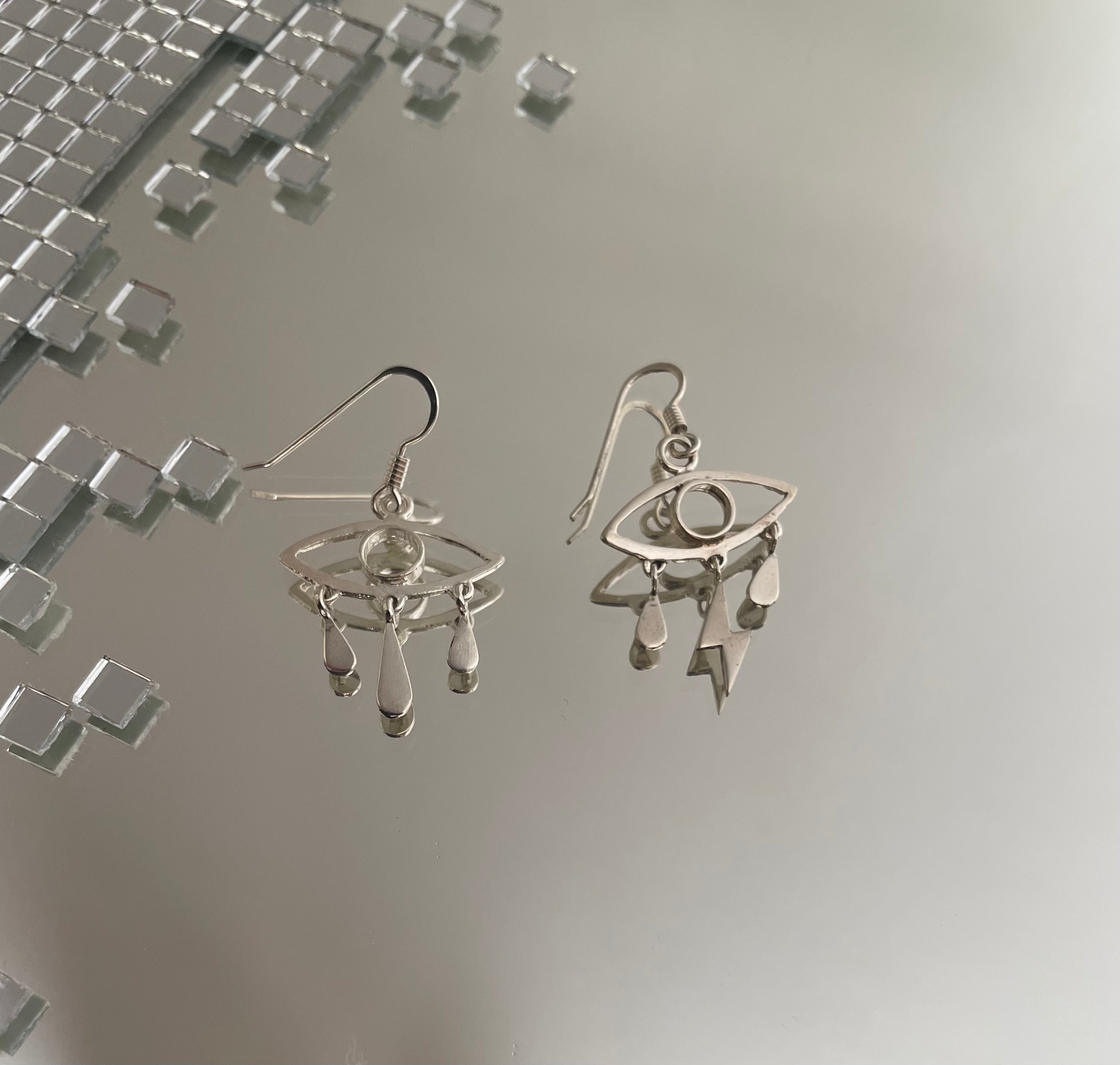 Boucles D'oreilles Yeux Rivière