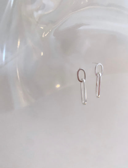 Boucles D'oreilles Chaînon