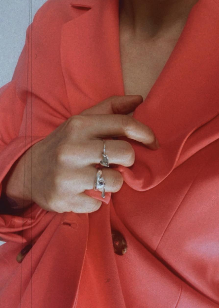 Bague Breloque Mélancolie Tourmaline