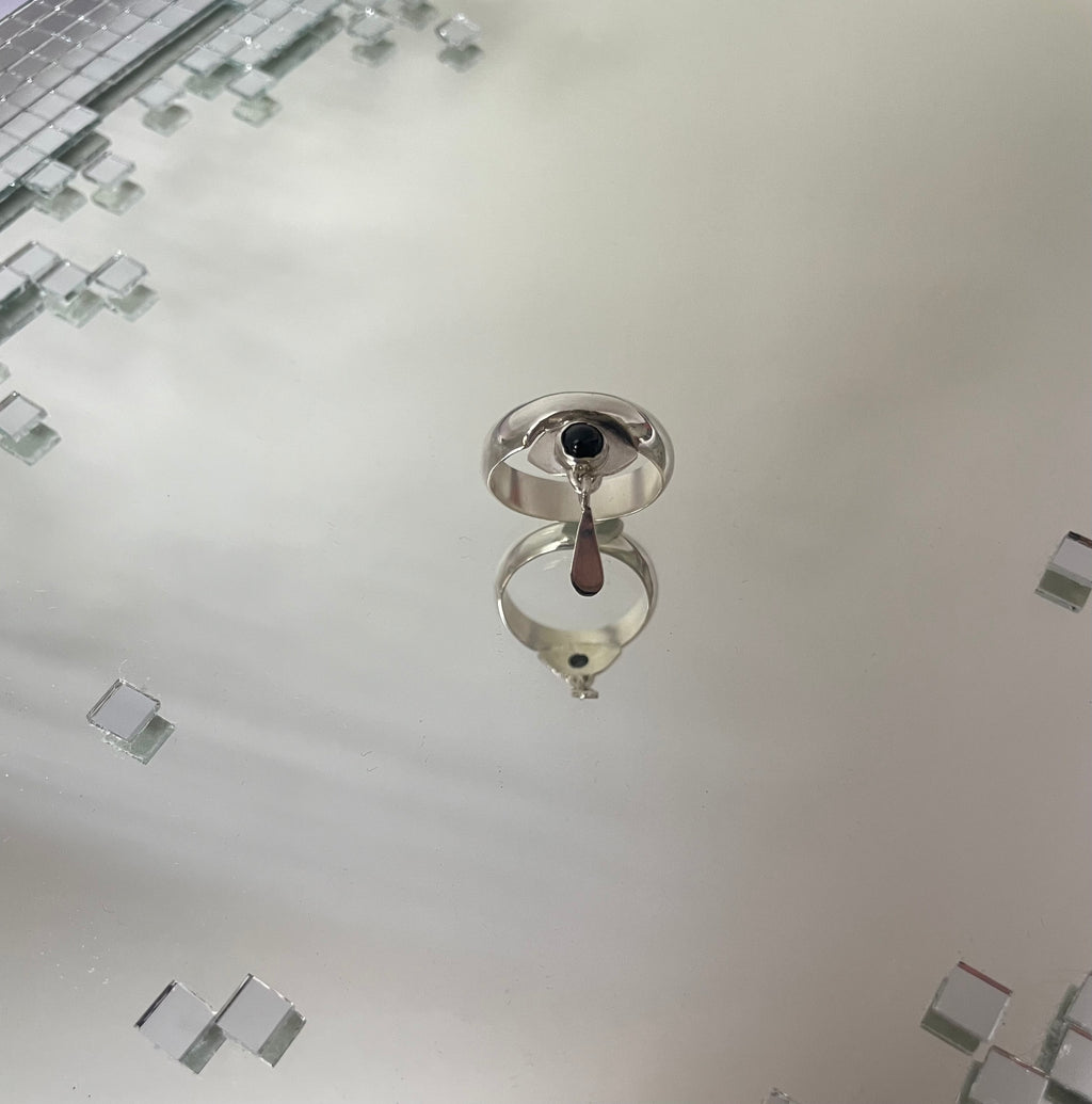 Bague Breloque Mélancolie Black Onyx