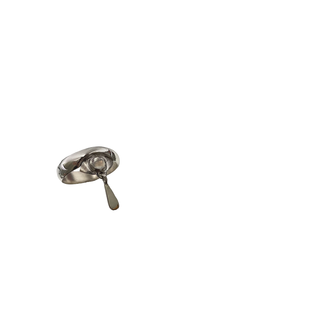 Bague Breloque Mélancolie Moonstone