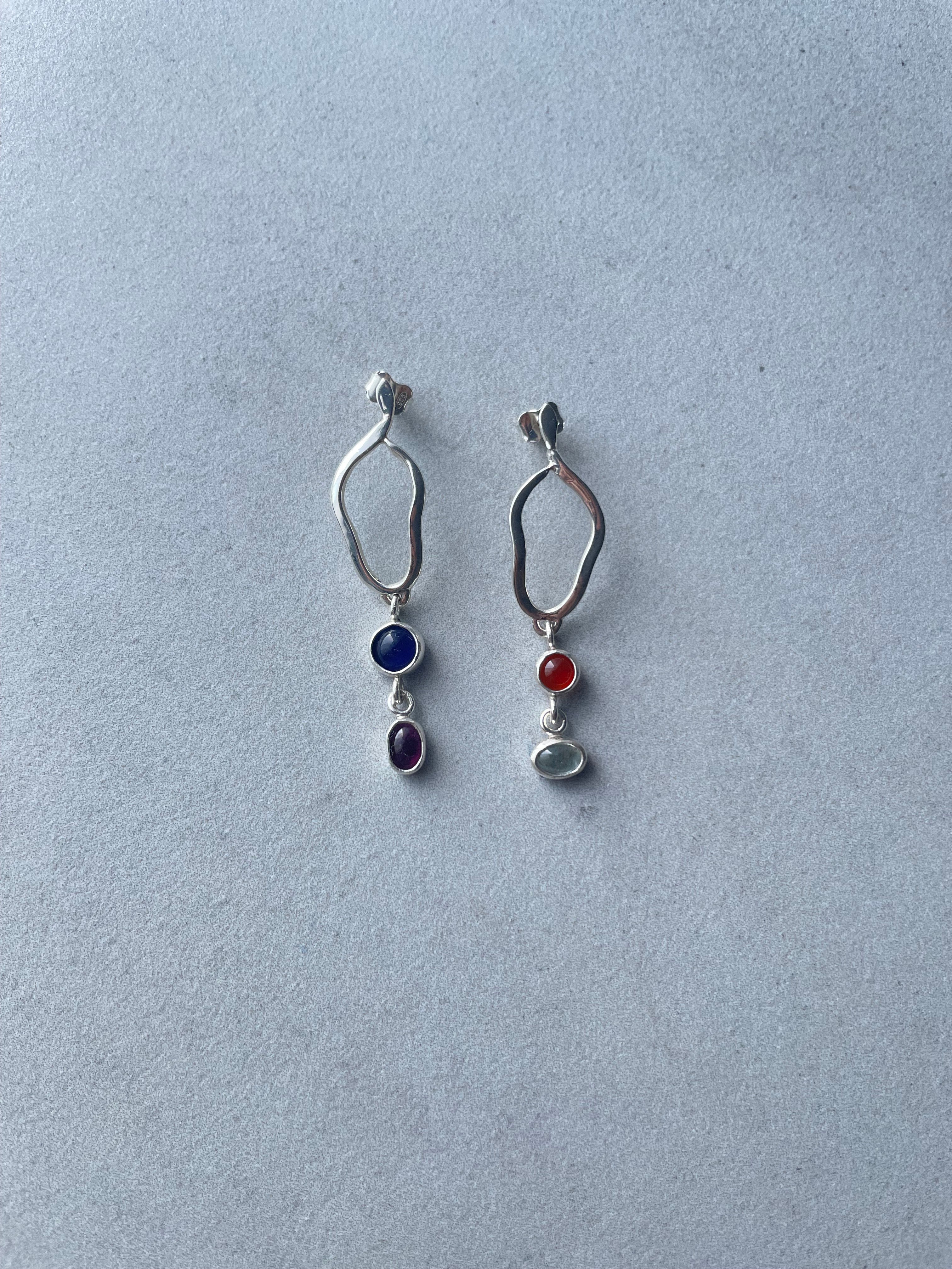 Boucles d'oreilles Ouroboros