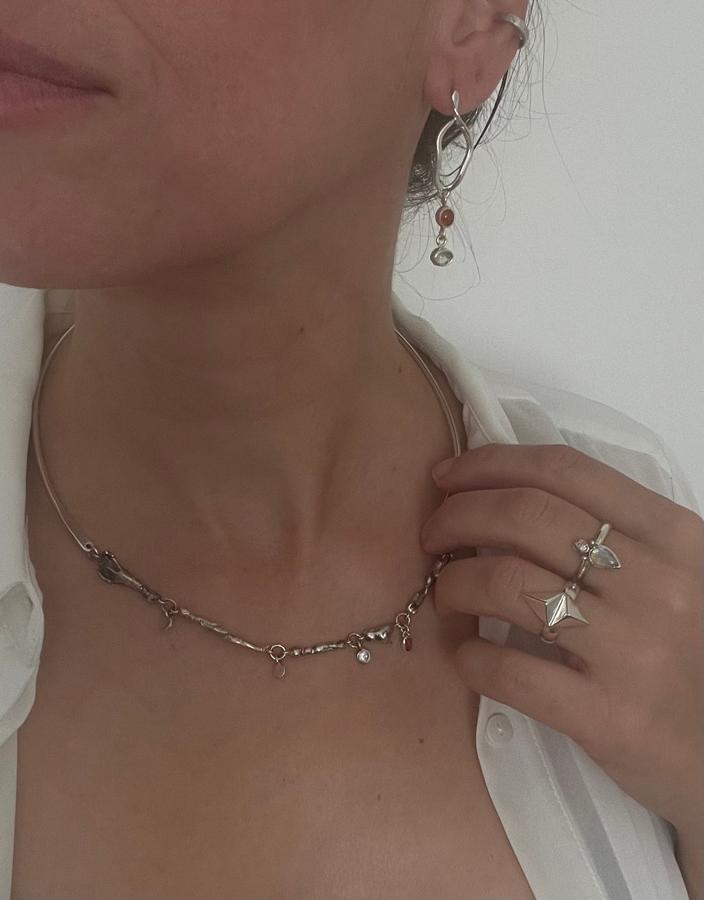 Boucles d'oreilles Ouroboros